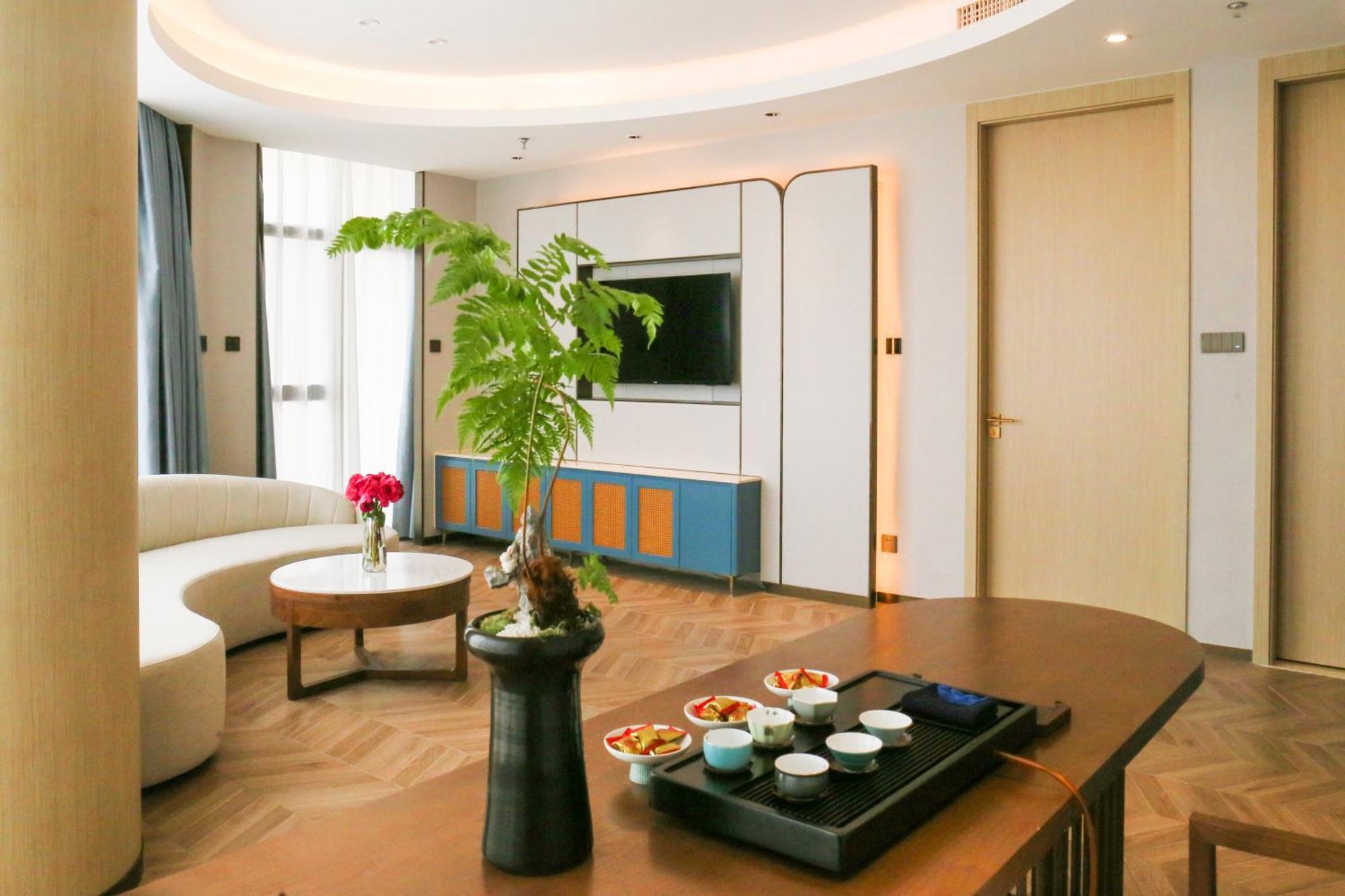 Hotel Wanda Realm Xiamen North Bay Exterior foto